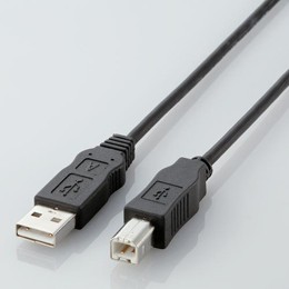 エコUSBケーブル(A-B・2m)USB2-ECO20 エレコム(代引き不可)