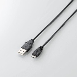 Micro-USB(A-MicroB)ケーブルU2C-AMB10BK エレコム(代引き不可)