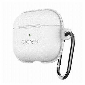 araree ソフトケース for AirPods 第3世代 POPS ホワイト AR22186AP3WH(代引不可)