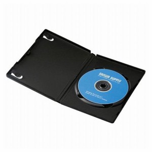 サンワサプライ DVDトールケース 1枚収納・10枚セット・ブラック DVD-TN1-10BKN(代引不可)【送料無料】