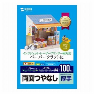 サンワサプライ インクジェットプリンタ用厚紙 大容量 JP-EM1NA4N-100(代引不可)【送料無料】