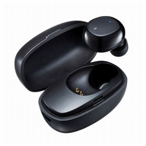サンワサプライ 超小型Bluetooth片耳ヘッドセット 充電ケース付き MM-BTMH52BK(代引不可)【送料無料】