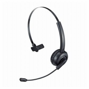 サンワサプライ Bluetoothヘッドセット 単一指向性マイク内蔵 MM-BTMH58BK(代引不可)【送料無料】