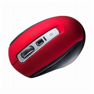 サンワサプライ Bluetooth 5.0 ブルーLEDマウス MA-BTBL162R(代引不可)【送料無料】