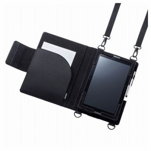 サンワサプライ ショルダーベルト付き10.1型タブレットPCケース 背面カメラ対応 PDA-TAB4N(代引不可)【送料無料】