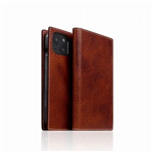 SLG Design Badalassi Wax case for iPhone 13 mini 手帳型ケース ブラウン SD22094i13MNBR(代引不可)【送料無料】