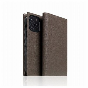 SLG Design Full Grain Leather Case for iPhone 13 Pro 手帳型ケース エトフクリーム SD22125i13PEC(代引不可)【送料無料】