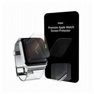 miak セルフヒーリング 液晶保護フィルム for Apple Watch Series 7 45 2枚入り MA22173AW(代引不可)