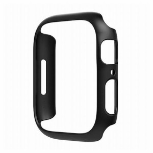 araree AERO ハードケースfor Apple Watch Series 7 45 ブラック Apple Watch用カバー AR22417AW(代引不可)