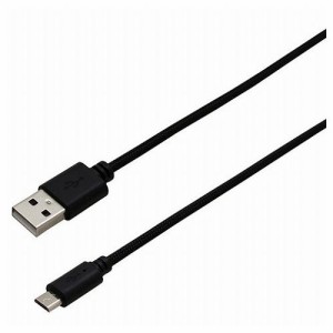 【5個セット】wantobe 高耐久 MicroUSBケーブル WSMSC100BKX5(代引不可)【送料無料】