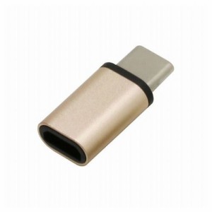 【5個セット】BAUT Type-C micro変換コネクタ USB2.0 3A GD BCCMC30GDX5(代引不可)【送料無料】