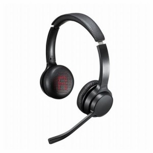 サンワサプライ Bluetoothヘッドセット 両耳タイプ・単一指向性 MM-BTSH62BK(代引不可)【送料無料】