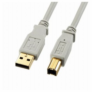 サンワサプライ USB2.0ケーブル 0.3m KU20-03HK2(代引不可)【送料無料】