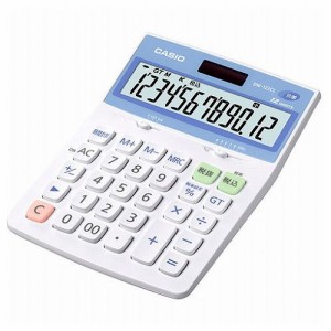 カシオ計算機 CASIO 抗菌電卓 デスクタイプ12桁 DW-122CL-N(代引不可)【送料無料】