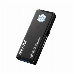 BUFFALO バッファロー USBメモリー 64GB 黒色 RUF3-HSVB64G(代引不可)【送料無料】