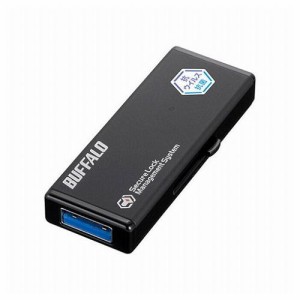 BUFFALO バッファロー USBメモリー 32GB 黒色 RUF3-HSVB32G(代引不可)【送料無料】