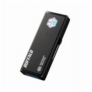 BUFFALO バッファロー USBメモリー 8GB 黒色 RUF3-HSLVB8G(代引不可)【送料無料】