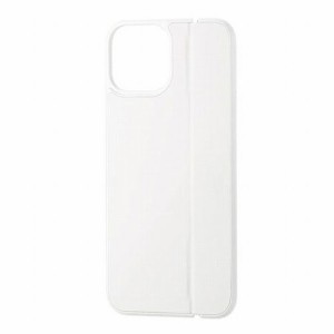 エレコム iPhone 13 mini 背面パネル スタンド収納式カバー MAGKEEP PM-A21AMAG01WH(代引不可)【送料無料】