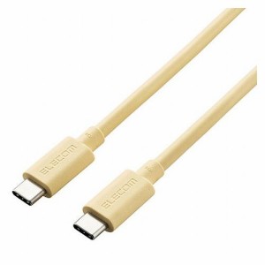 エレコム USB4ケーブル 認証品、USB Type-C TM to USB Type-C TM USB4-APCC5P08YL(代引不可)【送料無料】