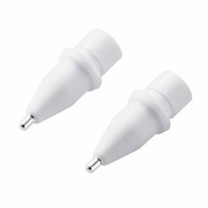 エレコム Apple Pencil 交換ペン先/2個入り/金属製/極細 P-TIPAP01(代引不可)【送料無料】