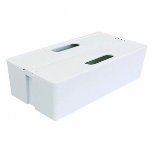 日東 かるコン L 便利な収納ボックス ホワイト KCL-WH(代引不可)