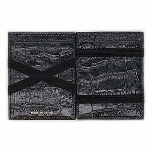 リサイド RIE SIDE マジックウォレット MAGIC WALLET ブラッククロコ WOW-BC(代引不可)【送料無料】