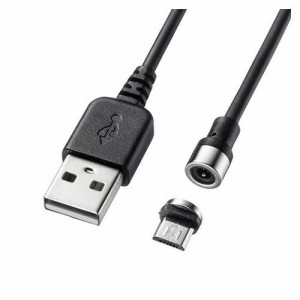 【5個セット】 サンワサプライ Magnet脱着式microUSBケーブル1m KU-MMG1X5(代引不可)【送料無料】