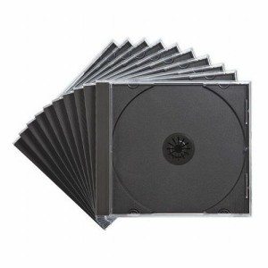 【5個セット 10枚×5 】 サンワサプライ Blu-ray・DVD・CDケース 10枚セット・ブラック FCD-PN10BKNX5(代引不可)【送料無料】