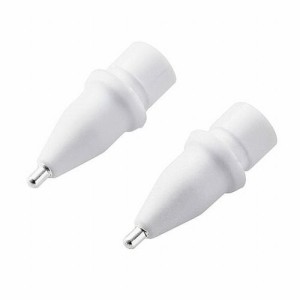 【5個セット 2個入×5 】 エレコム Apple Pencil 交換ペン先/2個入り/金属製/極細 P-TIPAP01X5(代引不可)【送料無料】