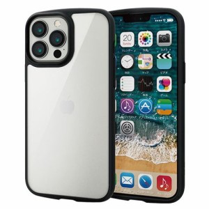 エレコム iPhone 13 Pro Max TOUGH SLIM LITE フレームカラー PM-A21DTSLFCBK(代引不可)【送料無料】