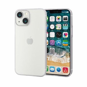 エレコム iPhone 13 mini ソフトケース 薄型 PM-A21AUCUCR(代引不可)