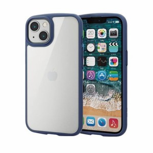 エレコム iPhone 13 TOUGH SLIM LITE フレームカラー PM-A21BTSLFCNV(代引不可)【送料無料】