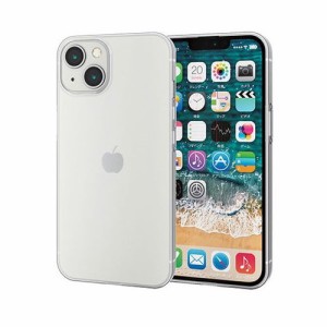 エレコム iPhone 13 ソフトケース 薄型 PM-A21BUCUCR(代引不可)【送料無料】