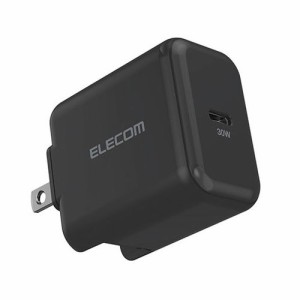 エレコム USB Power Delivery 30W AC充電器 C×1 ACDC-PD2130BK(代引不可)