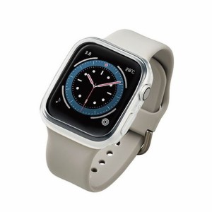 エレコム Apple Watch44mm用ソフトバンパー AW-20MBPUCR(代引不可)【送料無料】