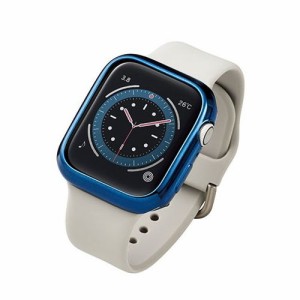 エレコム Apple Watch44mm用ソフトバンパー AW-20MBPUNV(代引不可)【送料無料】