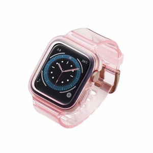 エレコム Apple Watch40mm用ソフトバンパーバンド一体型 AW-20SBBUPNC(代引不可)【送料無料】