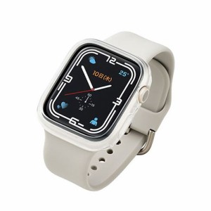 エレコム Apple Watch45mm用ソフトバンパー AW-21ABPUCR(代引不可)【送料無料】