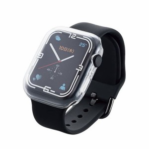 エレコム Apple Watch45mm用フルカバーソフトケース AW-21AFCUCR(代引不可)【送料無料】