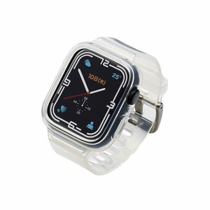 エレコム Apple Watch41mm用ソフトバンパーバンド一体型 AW-21BBBUCR(代引不可)【送料無料】