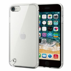 エレコム iPhone SE 第3世代 ハイブリッドケース フォルティモ R クリア PM-A22SHVCK2CR(代引不可)