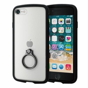 エレコム iPhone SE 第3世代 TOUGH SLIM LITE フレームカラー リング付 PM-A22STSLFCRBK(代引不可)