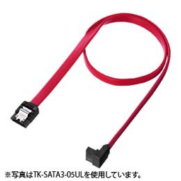 上L型シリアルATA3ケーブルTK-SATA3-1UL サンワサプライ(代引き不可)【送料無料】