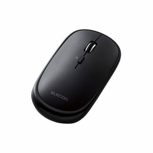 エレコム マウス Bluetooth 4ボタン 薄型 充電式 3台同時接続 ブラック M-TM15BBBK パソコン パソコン周辺機器 マウス マウス 無線Blueto