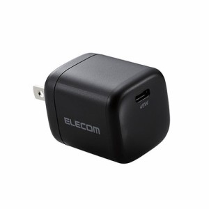 エレコムUSB充電器 USB Power Delivery 45W USB-C1ポート スイングプラグ ブラック MPA-ACCP29BK スマートフォン タブレット 携帯電話 充