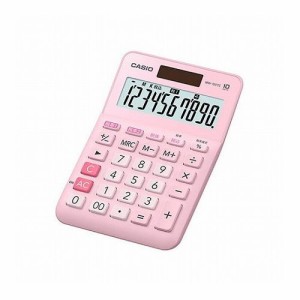 カシオ計算機 W税率電卓 ミニジャストタイプ 10桁 ピンク MW-100TC-PK-N(代引不可)【送料無料】