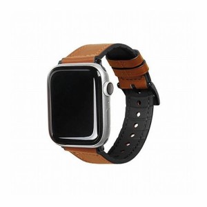 EGARDEN GENUINE LEATHER STRAP AIR for Apple Watch 41/40/38mm Apple Watch用バンド ブラウン EGD20598AW(代引不可)【送料無料】