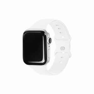EGARDEN SILICONE BAND for Apple Watch 41/40/38mm Apple Watch用バンド ホワイト EGD21776AWWH(代引不可)