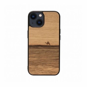 Man & Wood 天然木ケース for iPhone 14 Plus Terra 背面カバー型 I23636i14M(代引不可)