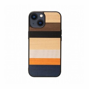 Man & Wood 天然木ケース for iPhone 14 Plus Province 背面カバー型 I23639i14M(代引不可)